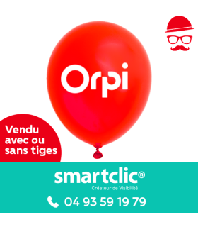Ballon de baudruche rouge (le lot de 1000)
