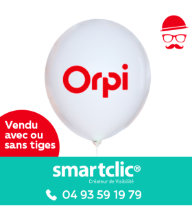 Ballon de baudruche blanc (le lot de 1000)