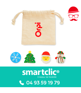 Gommes de NOËL (le lot de 100)