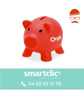 Tirelire cochon rouge (le lot de 20)