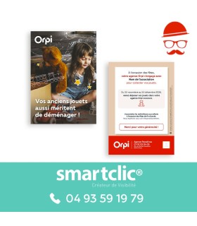 Flyer A5 "Collecte de jouets" 2026