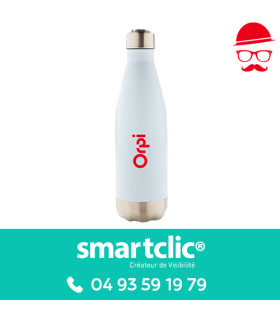 Gourde "Aurora" Blanche (le lot de 50)