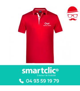 Polo HARVARD homme - Rouge