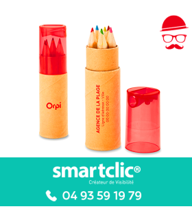 Petit crayon personnalisé (vendu par lots)