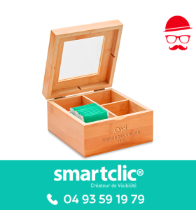 Boîte à thé Tea Box personnalisée (vendu par lots)