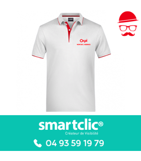 Polo HARVARD homme - Blanc