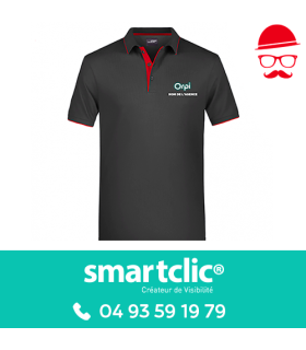 Polo HARVARD homme - Noir