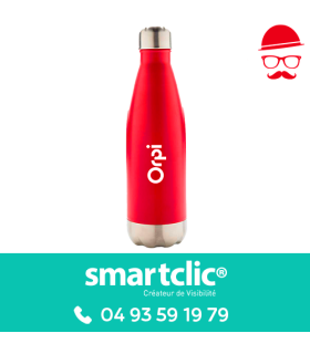 Gourde "Aurora" Rouge (le lot de 50)