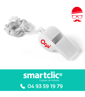 Sifflet - blanc (le lot de 100)