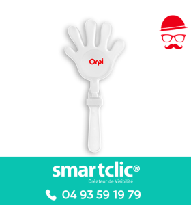 Clap d'applaudissement - blanc (le lot de 100)