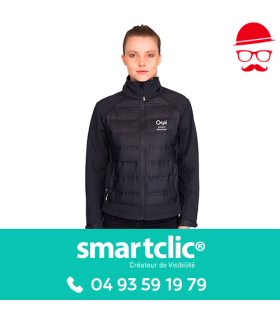 Blouson XENA Femme "Mat" - Noir