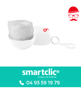 Poncho blanc (le lot de 100)