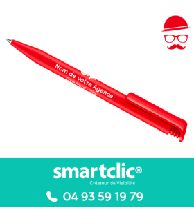 Stylo Senator "Super Hit" Rouge personnalisé (le lot de 500)