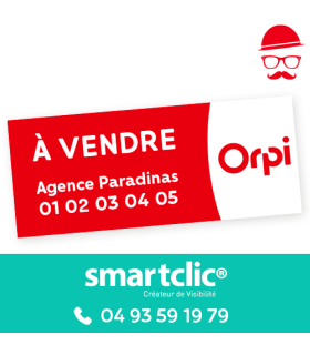 Bâche 80x200 cm - 1 Face