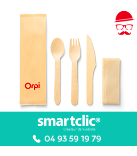 Couverts en bois (le lot de 100)