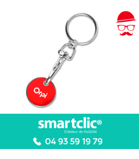 Porte clé jeton Alix (le lot de 50)