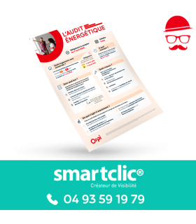 Audit énergétique affiche A4